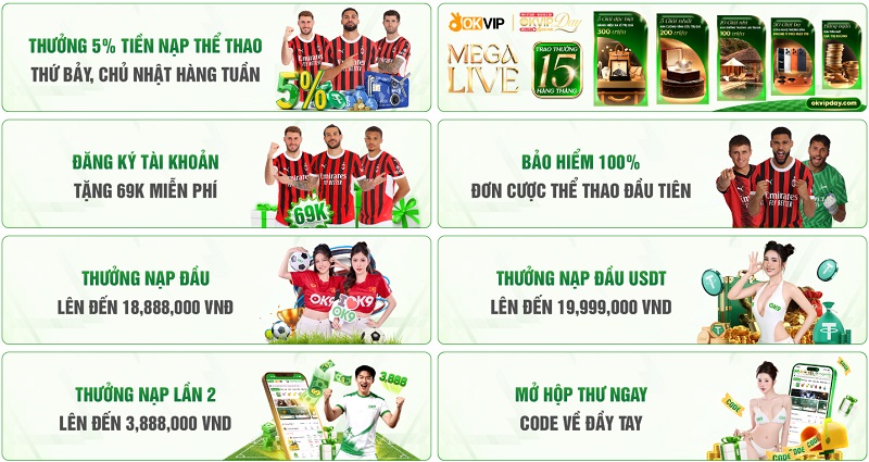 Tổng Quan Về Các Chương Trình Khuyến Mãi OK9 Đang Áp Dụng